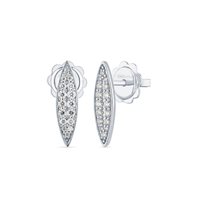 Earrings Salvini Woman Sigillo S in White Gold Diamante 20114587